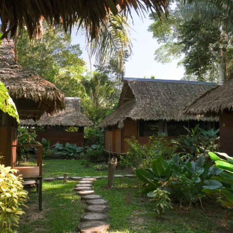Ecolucerna Lodge Tambopata 马尔多纳多港 外观 照片